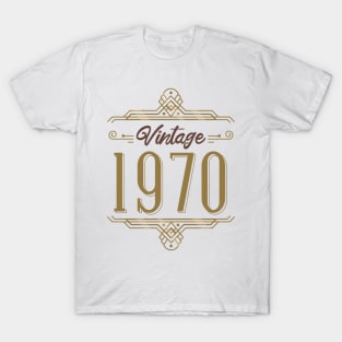 70S RETRO vintage QUOTE born in 1970s T-Shirt